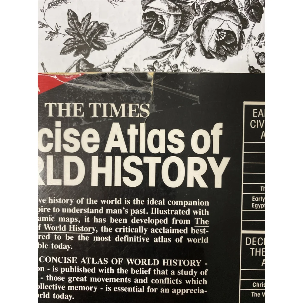 The Times Concise Atlas Of World History Revised Edition 1988